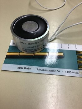 Elektromagnet 6,5W 24VDC (gebraucht)